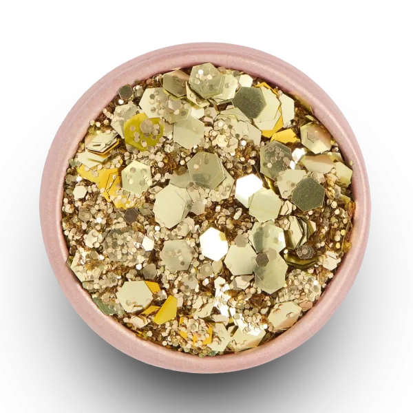 Paillettes dorées : Golden Hour ✨