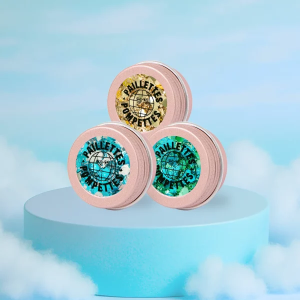 Kit paillettes : Bleu Sunset 🌅