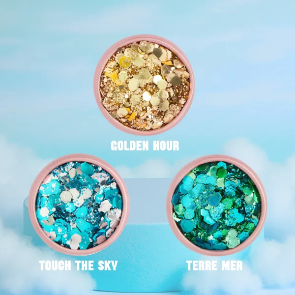 Kit paillettes : Bleu Sunset 🌅 – Image 4