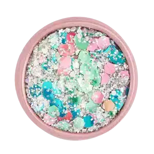 paillettes multicolores