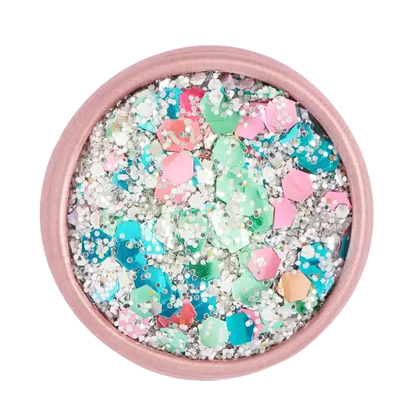 paillettes multicolores
