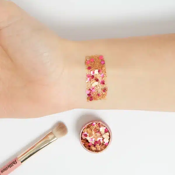 paillettes rose et cuivres 3