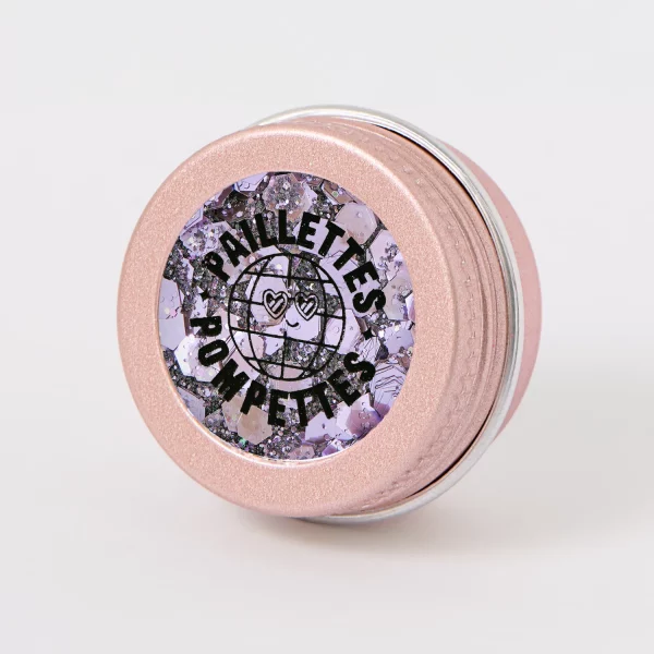 paillettes mauves 4