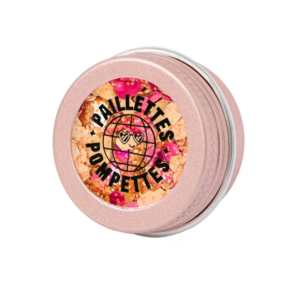 paillettes rose et cuivres 5