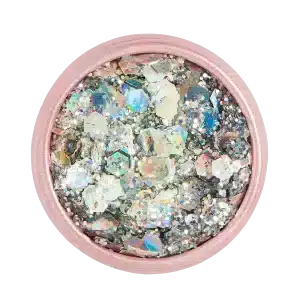 Paillettes biodégradables : Silver Nova 💿