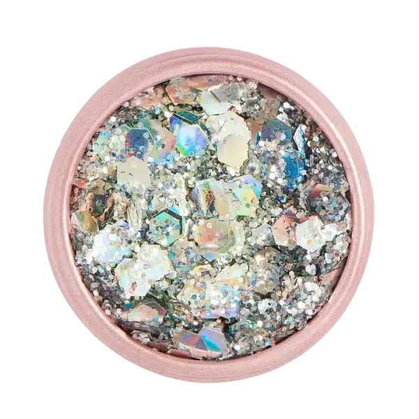 Paillettes biodégradables : Silver Nova 💿
