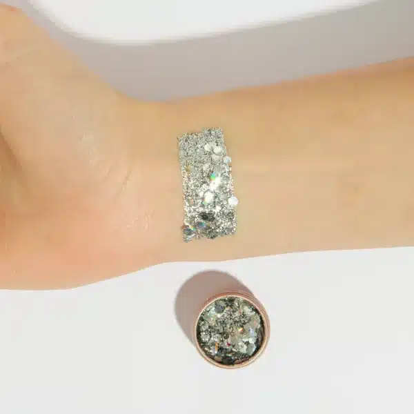 Paillettes biodégradables : Silver Nova 💿 – Image 3